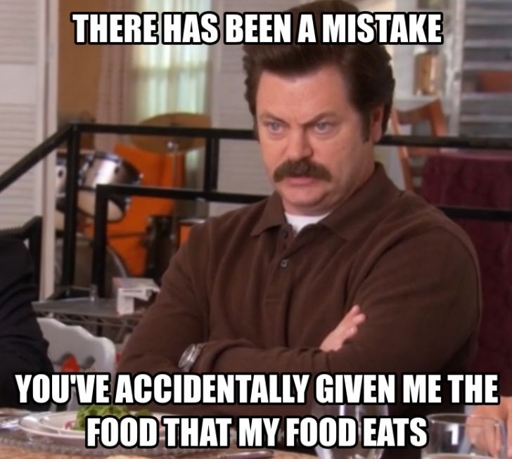 funny-picture-ron-swanson-vegetarian-meal